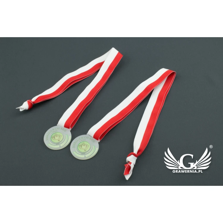 Frosted Acrylic Medal - UV Print - MAK001 - Diameter 40 to 80mm