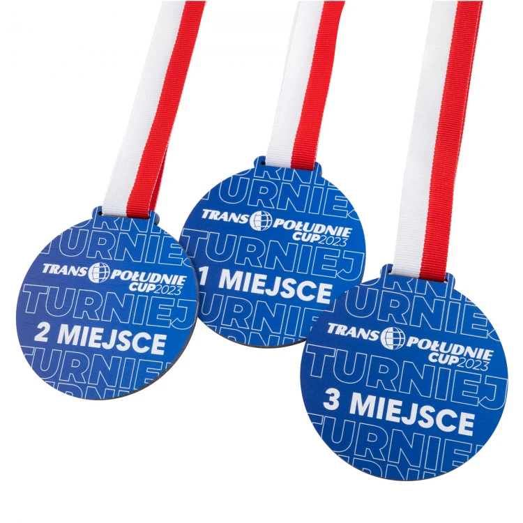 Wooden Medals with Custom Logo - 80mm Diameter - UV Print - MGR105