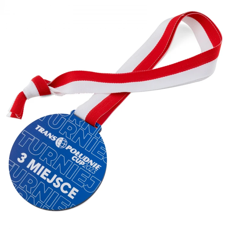 Wooden Medals with Custom Logo - 80mm Diameter - UV Print - MGR105