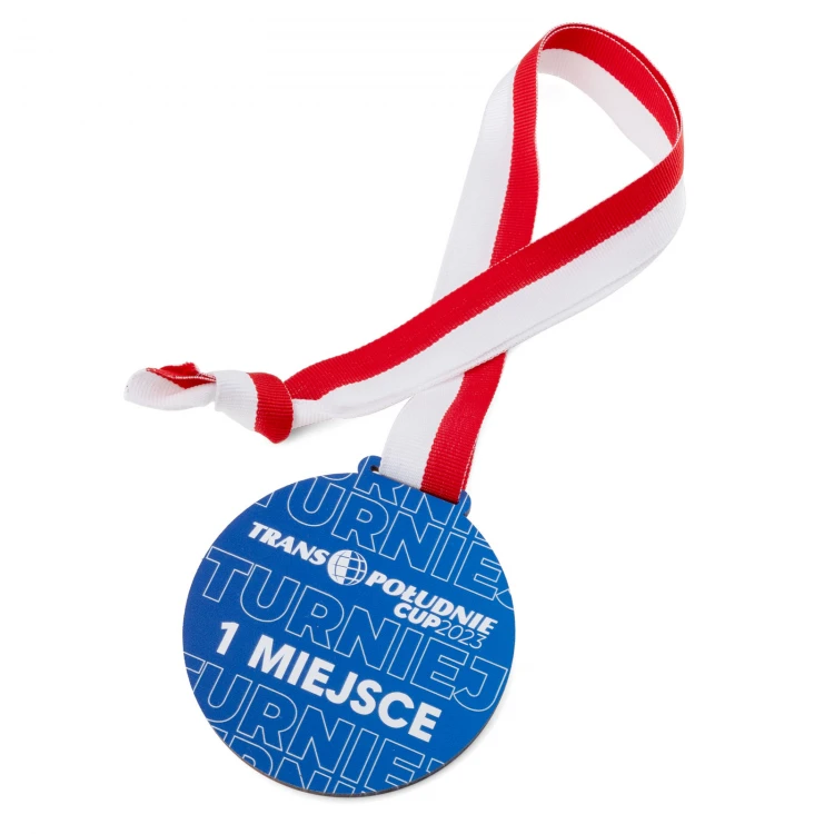 Wooden Medals with Custom Logo - 80mm Diameter - UV Print - MGR105
