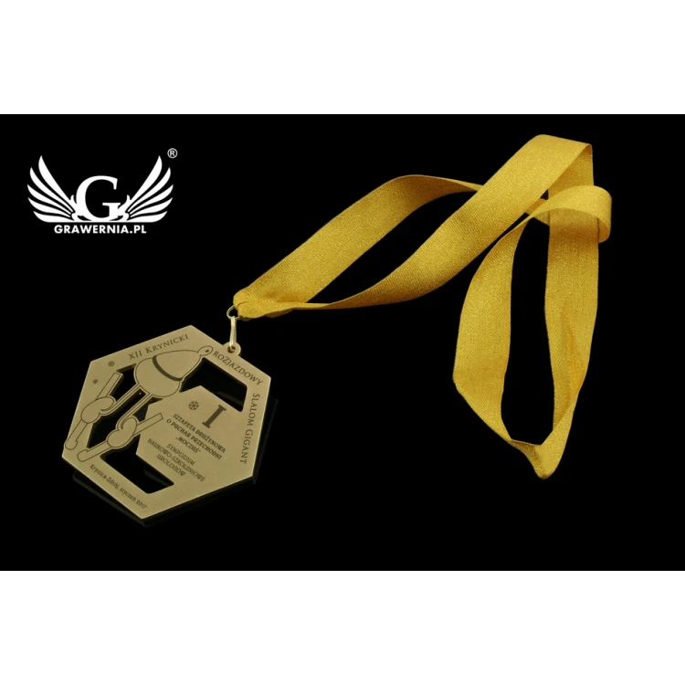 Metal Medals in Three Colors (Brass, Steel, Copper) - Dimensions 90x83mm - MGR093
