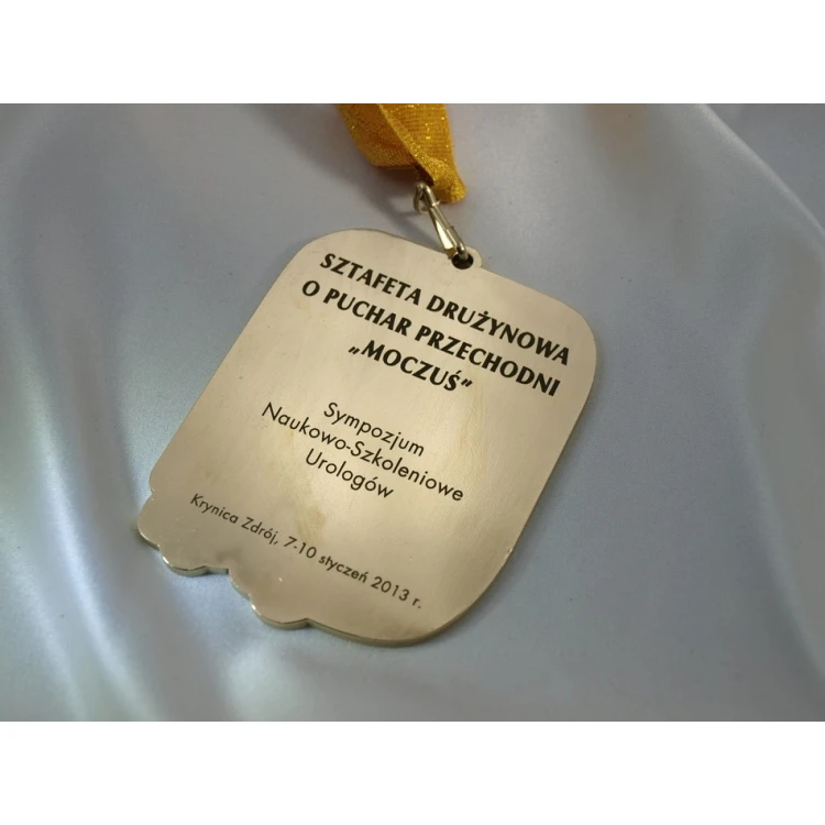 Metal Medals in Three Colors (Brass, Steel, Copper) - Dimensions 89x67mm - MGR090