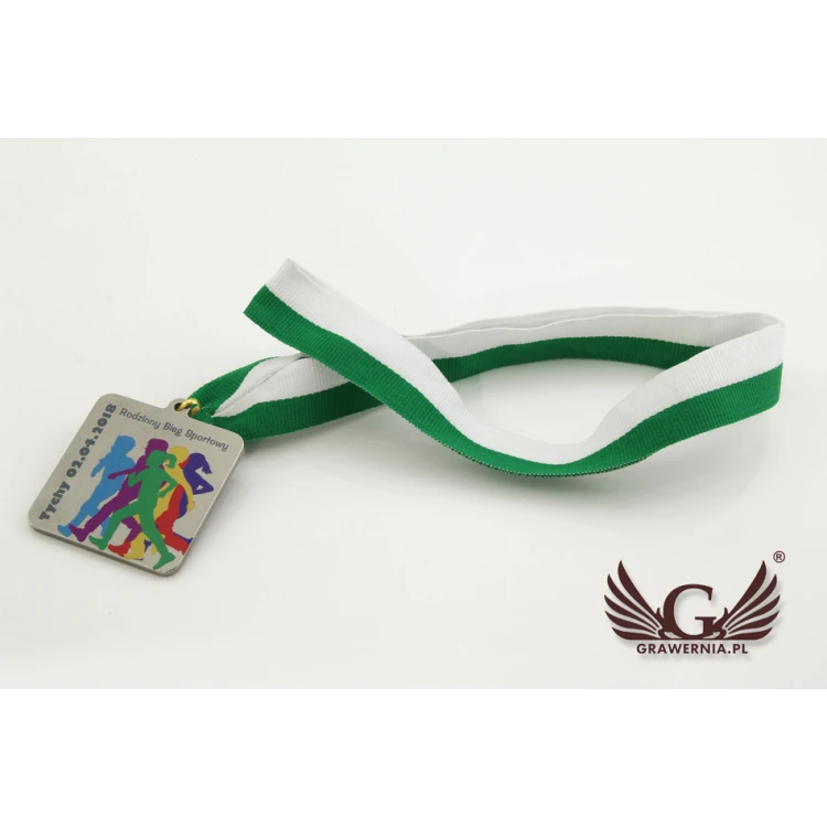 Metal Medals with Custom Graphics - UV Digital Print - Dimensions 50x50mm - MGR018