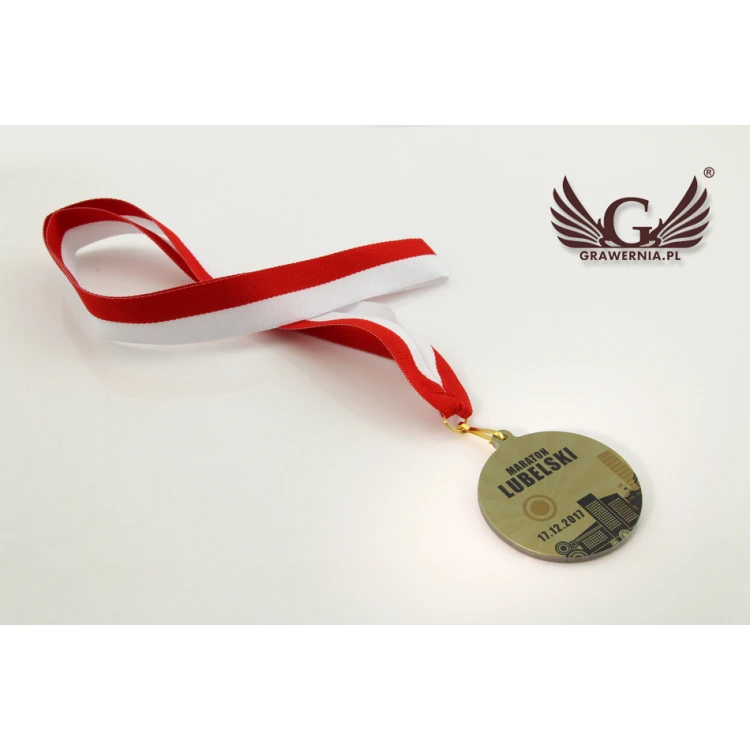 Metal Medals with Custom Graphics - UV Digital Print - 50mm Diameter - MGR020