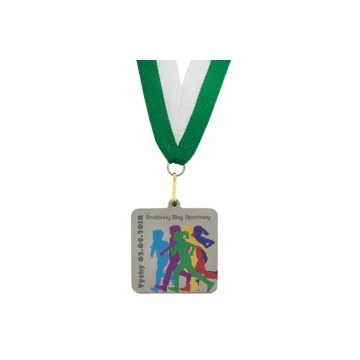 Metal Medals with Custom Graphics - UV Digital Print - Dimensions 50x50mm - MGR018