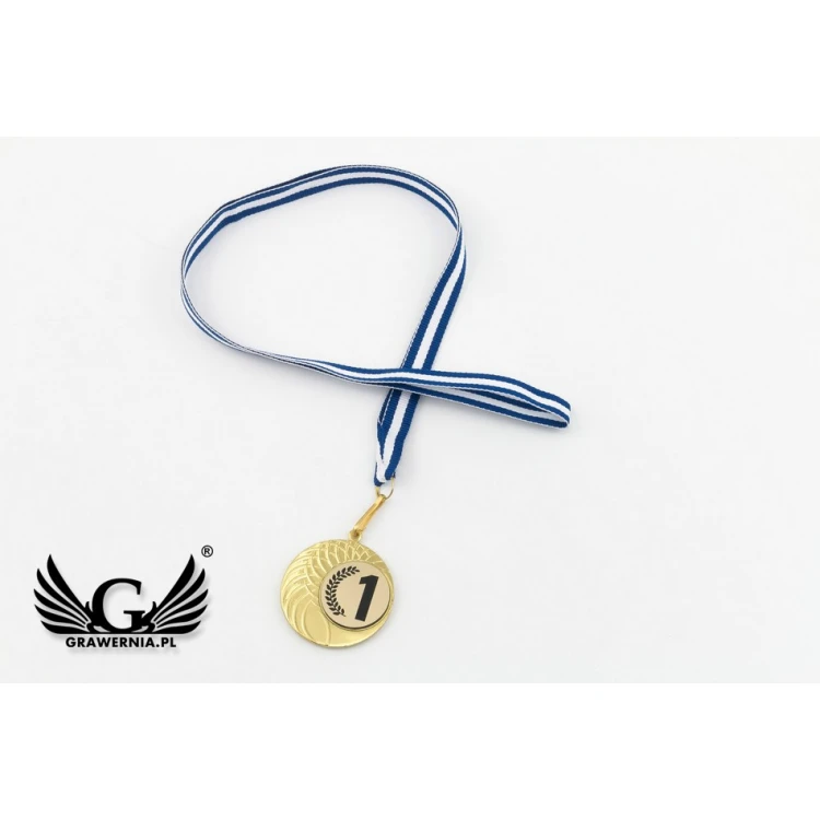 Metal Medals with Engraved Emblem - Diameter 40mm - MMC1040