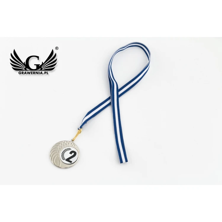 Metal Medals with Engraved Emblem - Diameter 40mm - MMC1040