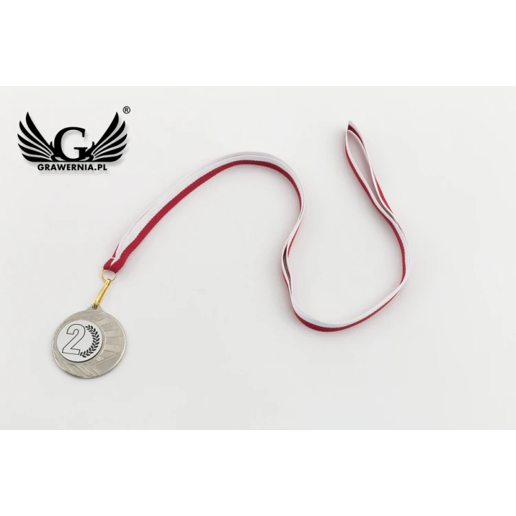 Metal Medals with Engraved Emblem - Diameter 40mm - ME0040
