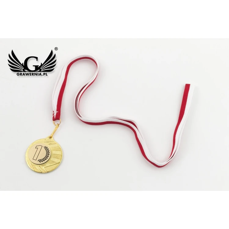 Metal Medals with Engraved Emblem - Diameter 40mm - ME0040