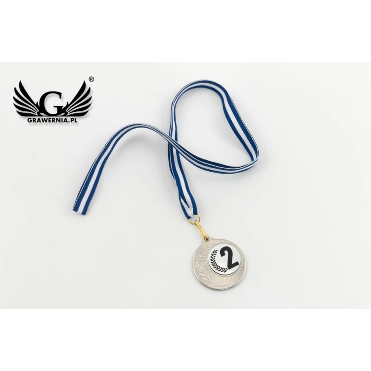 Metal Medals with Engraved Emblem - Diameter 40mm - ME0240
