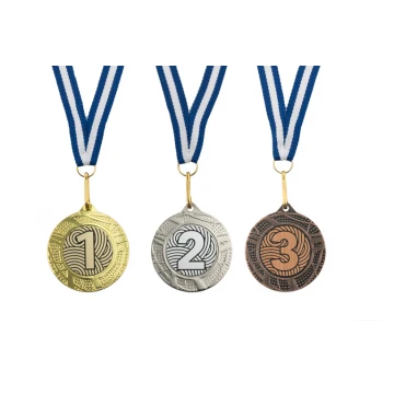 Metal Medals with Engraved Emblem - Diameter 40mm - ME0140