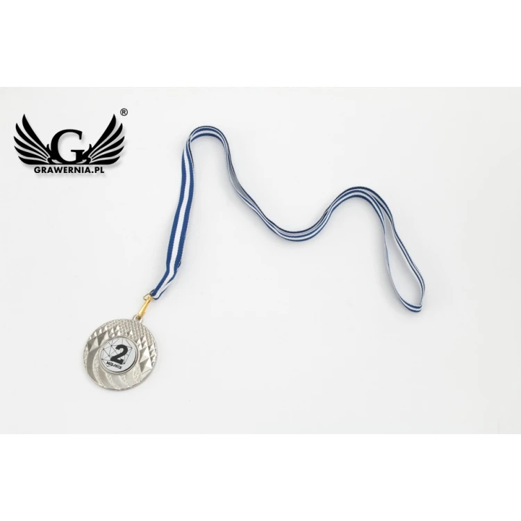 Metal Medals with Engraved Emblem - Diameter 50mm - MMC0150