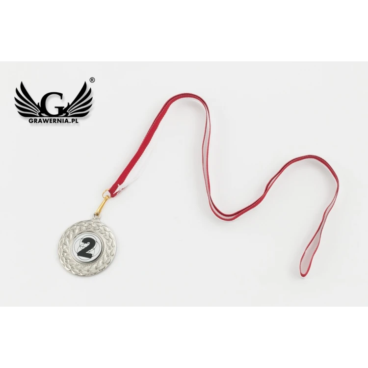 Metal Medals with Engraved Emblem - Diameter 45mm - MMC3045