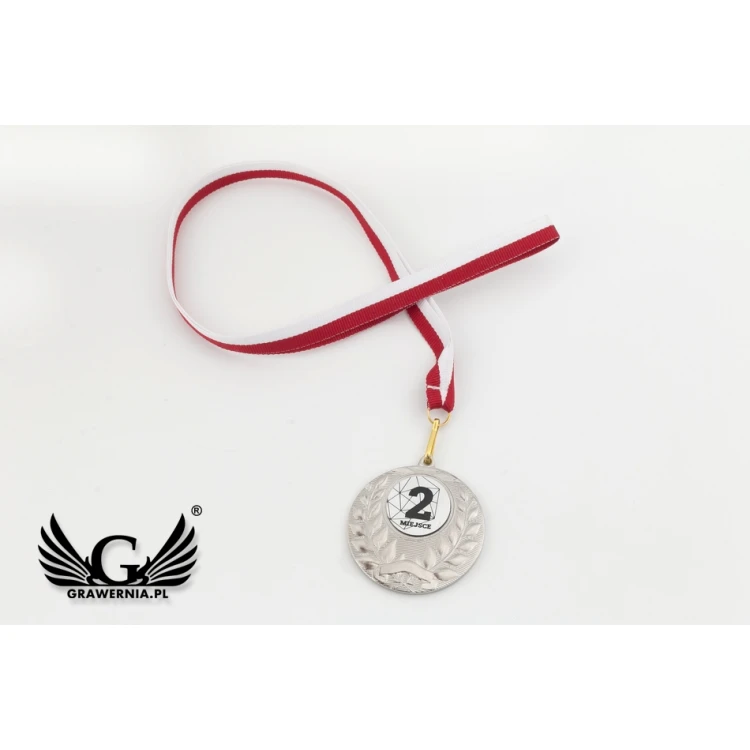 Metal Medals with Engraved Emblem - Diameter 50mm - MMC1750