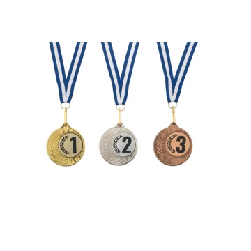Metal Medals with Engraved Emblem - Diameter 40mm - ME0240