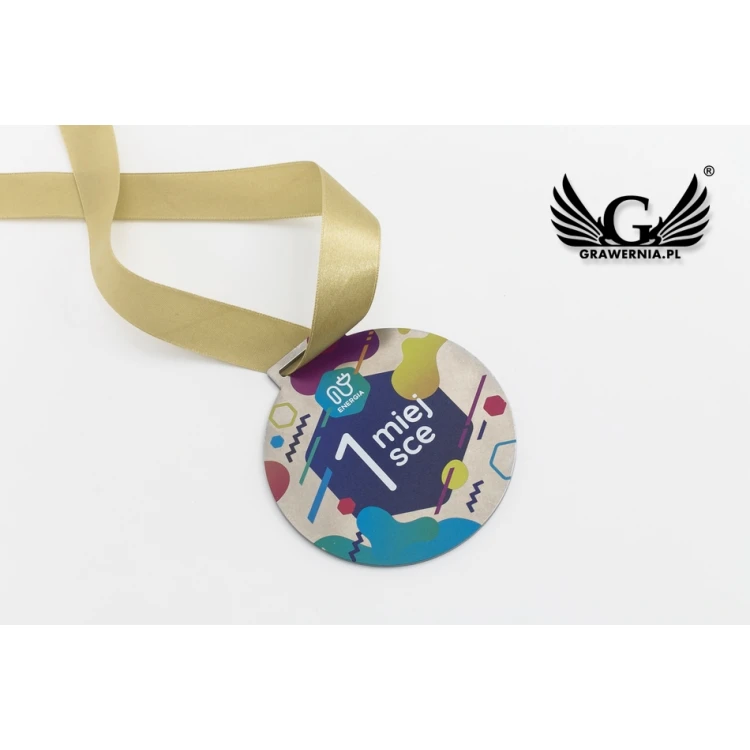 Art Steel Medals - UV Digital Print - Diameter 80mm - MGR085
