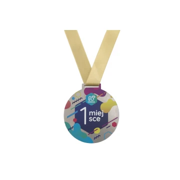 Art Steel Medals - UV Digital Print - Diameter 80mm - MGR085