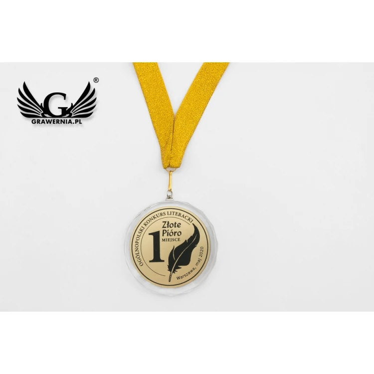 Elite Glass Medals - Gold, Silver, Bronze + Case