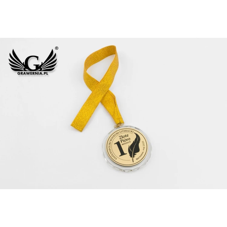 Elite Glass Medals - Gold, Silver, Bronze + Case