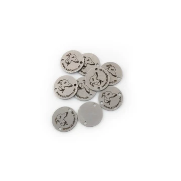 Steel Clothing Tags - Dimensions: 13x13mm - ME14