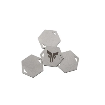 Steel Clothing Tags - dimensions: 23x20mm - ME15
