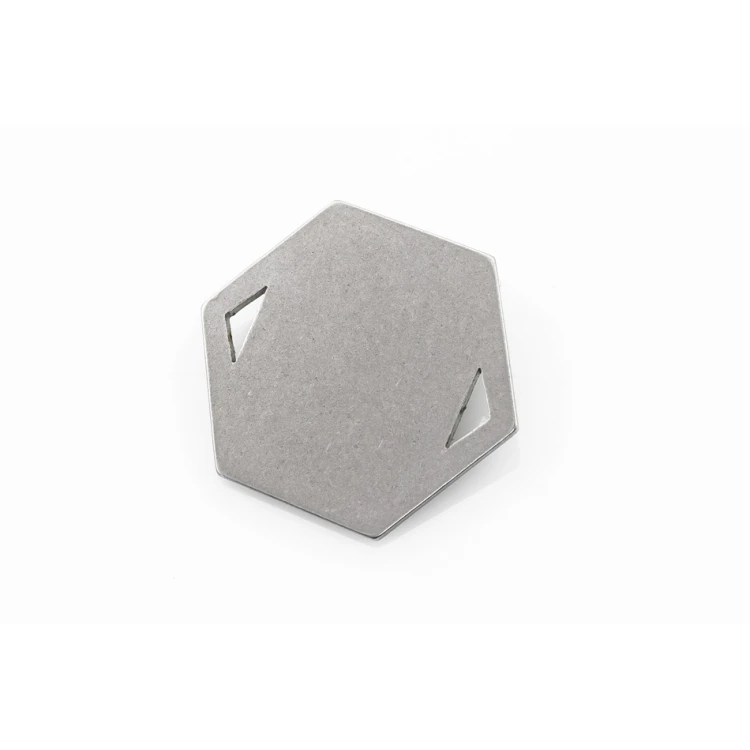 Steel Clothing Tags - dimensions: 23x20mm - ME15