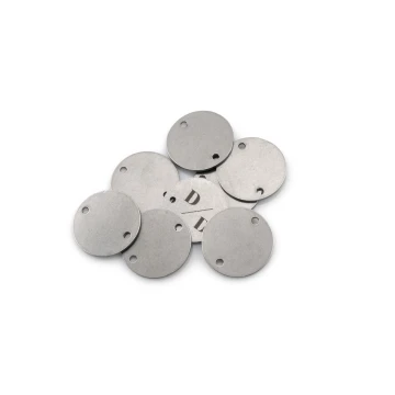Steel Clothing Tags - Dimensions: 20x20mm - ME16