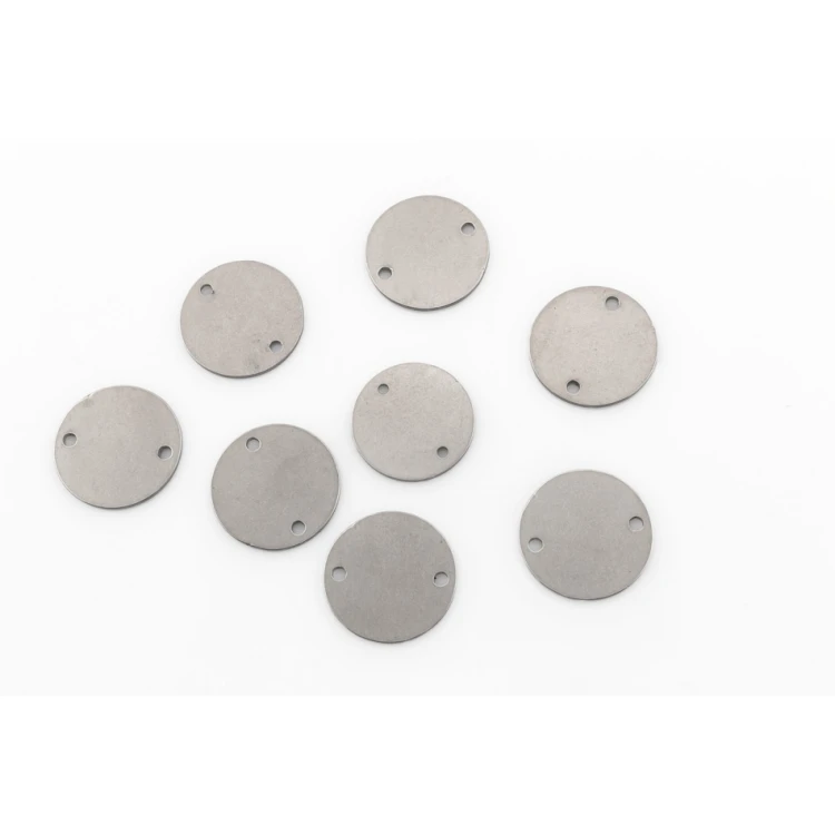 Steel Clothing Tags - Dimensions: 20x20mm - ME16