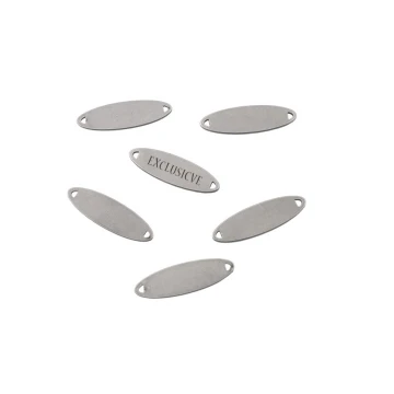 Steel Clothing Tags - Dimensions: 30x9mm - ME17