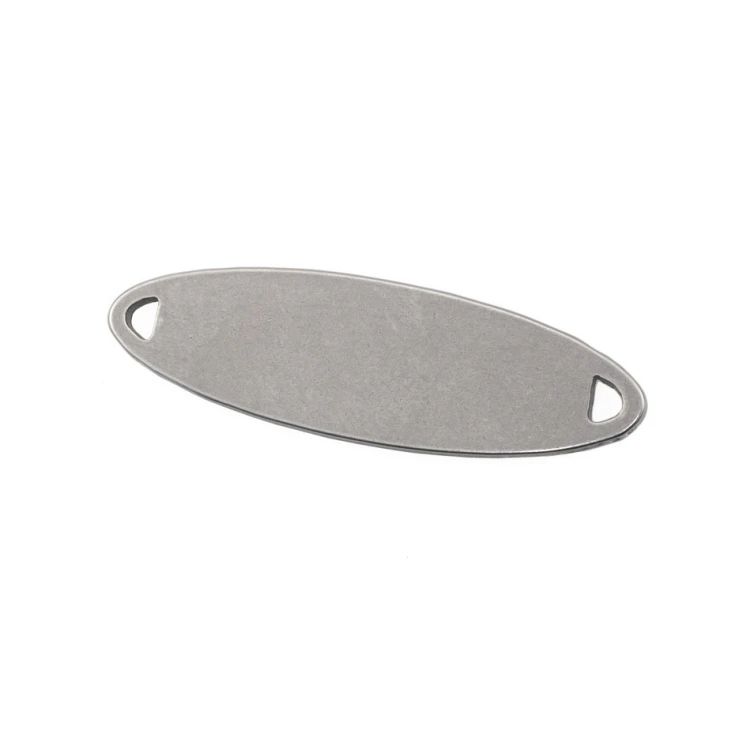 Steel Clothing Tags - Dimensions: 30x9mm - ME17