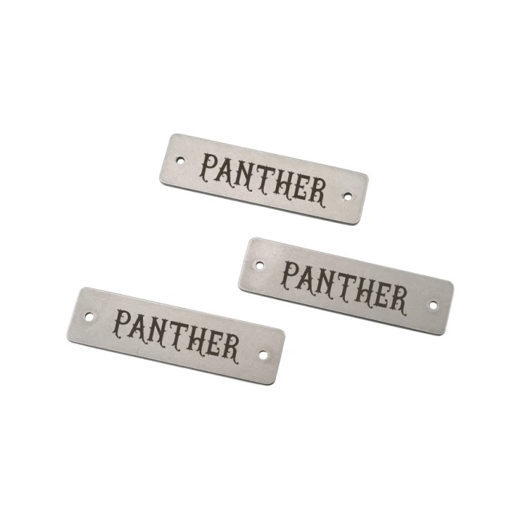 Steel Clothing Tags - dimensions: 40x11mm - ME21