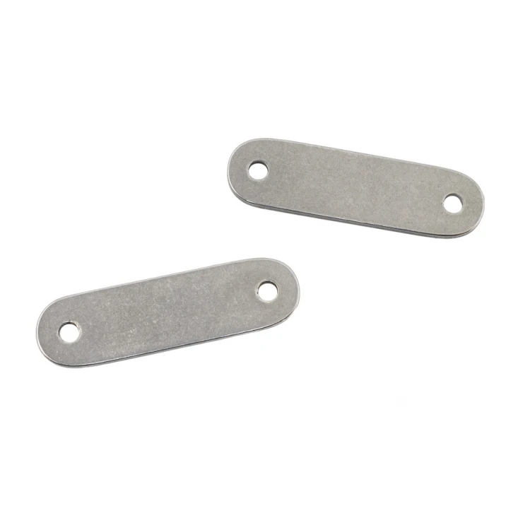 Steel Clothing Tags - dimensions: 25x7mm - ME22