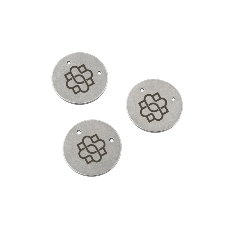 Steel Clothing Tags - Dimensions: 11x11mm - ME23