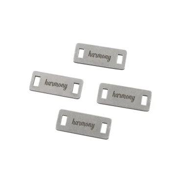 Steel Clothing Tags - dimensions: 20x8mm - ME24