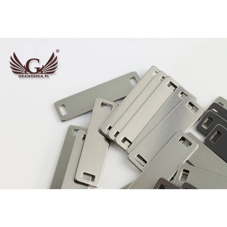 Steel Clothing Tags - Dimensions: 30x8mm - ME10