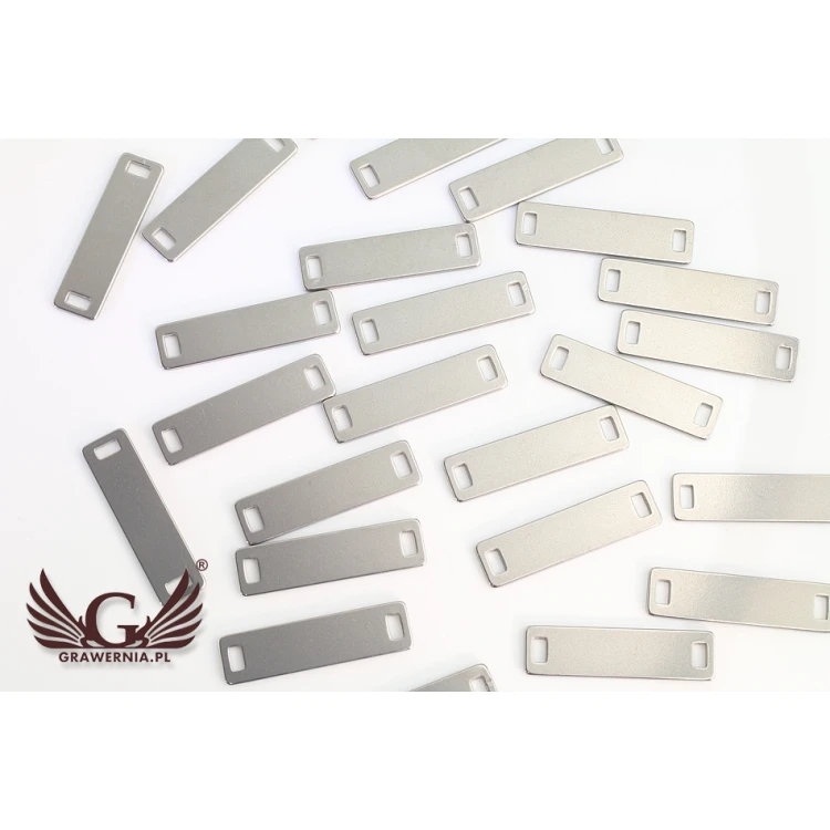 Steel Clothing Tags - Dimensions: 30x8mm - ME10