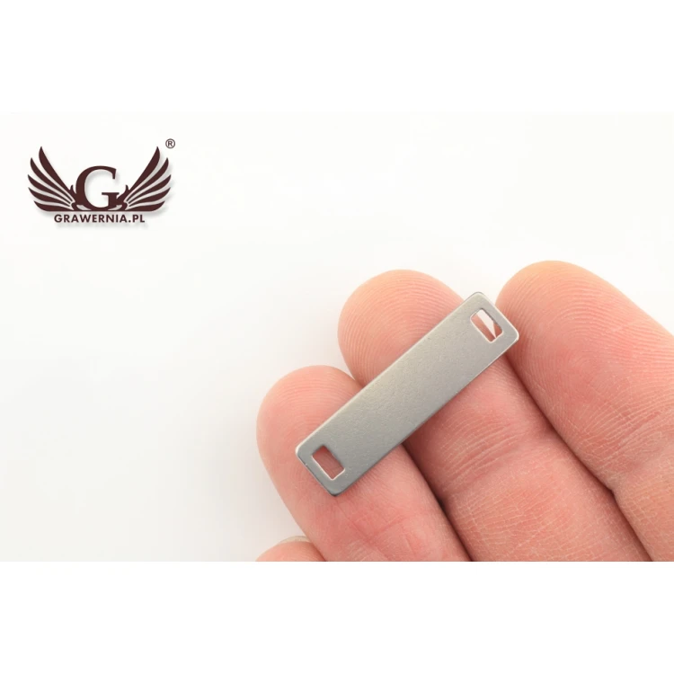 Steel Clothing Tags - Dimensions: 30x8mm - ME10