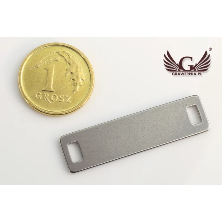 Steel Clothing Tags - Dimensions: 30x8mm - ME10