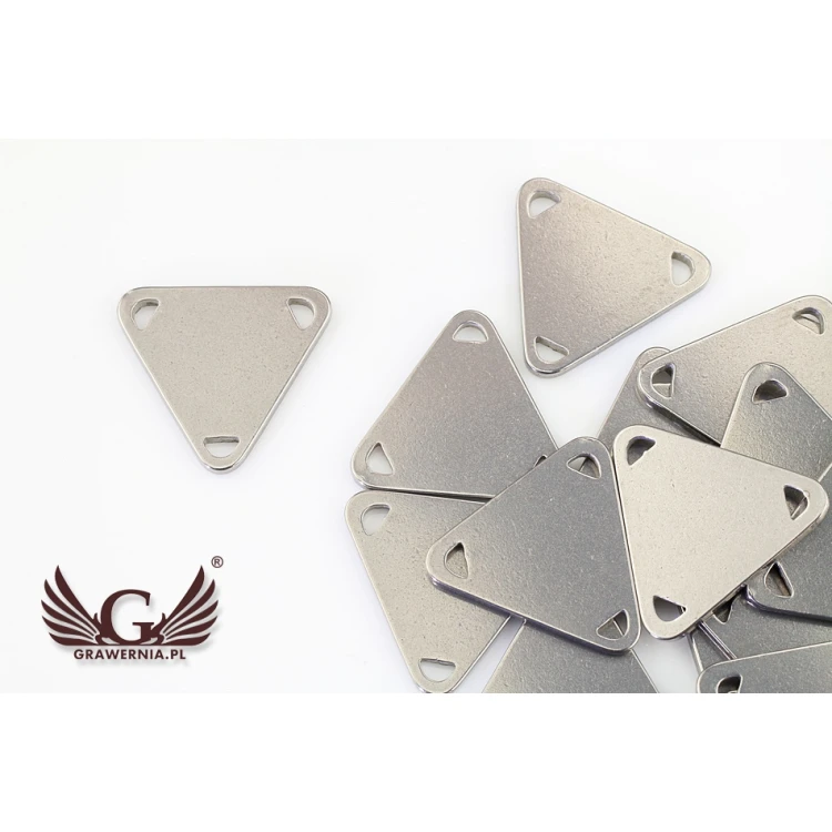 Steel Clothing Tags - dimensions: 13.5x13.5mm - ME12