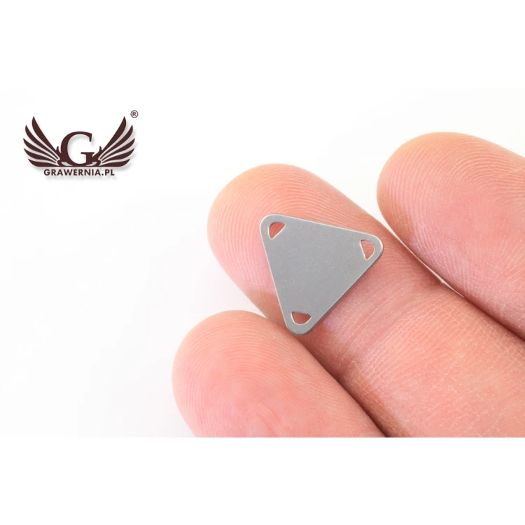 Steel Clothing Tags - dimensions: 13.5x13.5mm - ME12