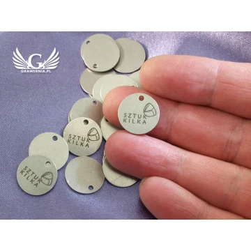 Steel Round Clothing Tags - ME4