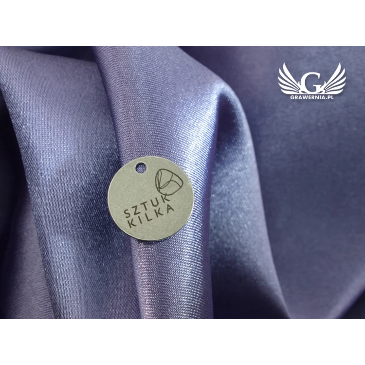 Steel Round Clothing Tags - ME4