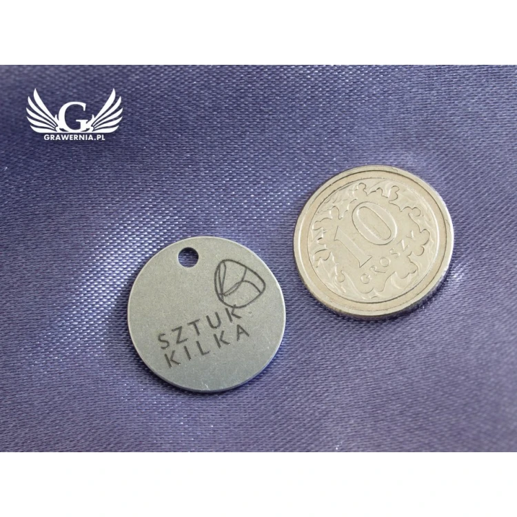 Steel Round Clothing Tags - ME4