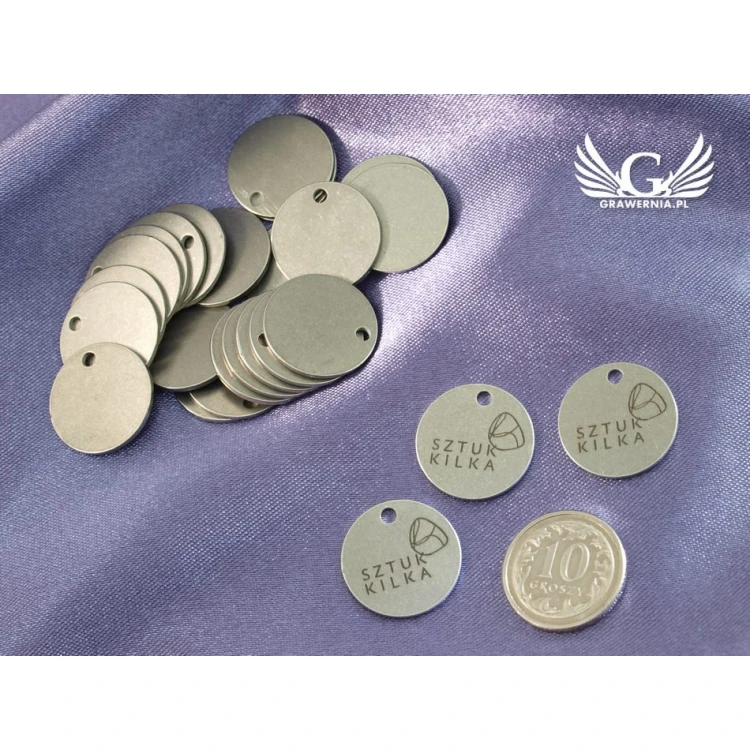 Steel Round Clothing Tags - ME4