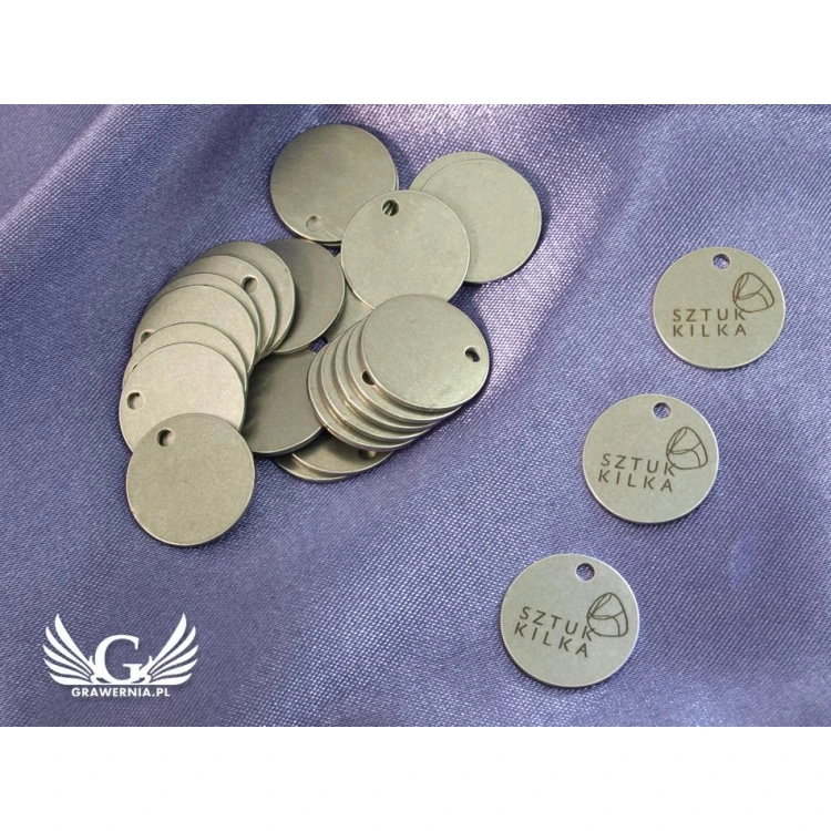 Steel Round Clothing Tags - ME4