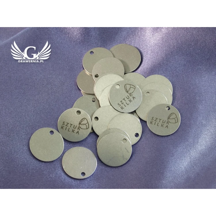 Steel Round Clothing Tags - ME4