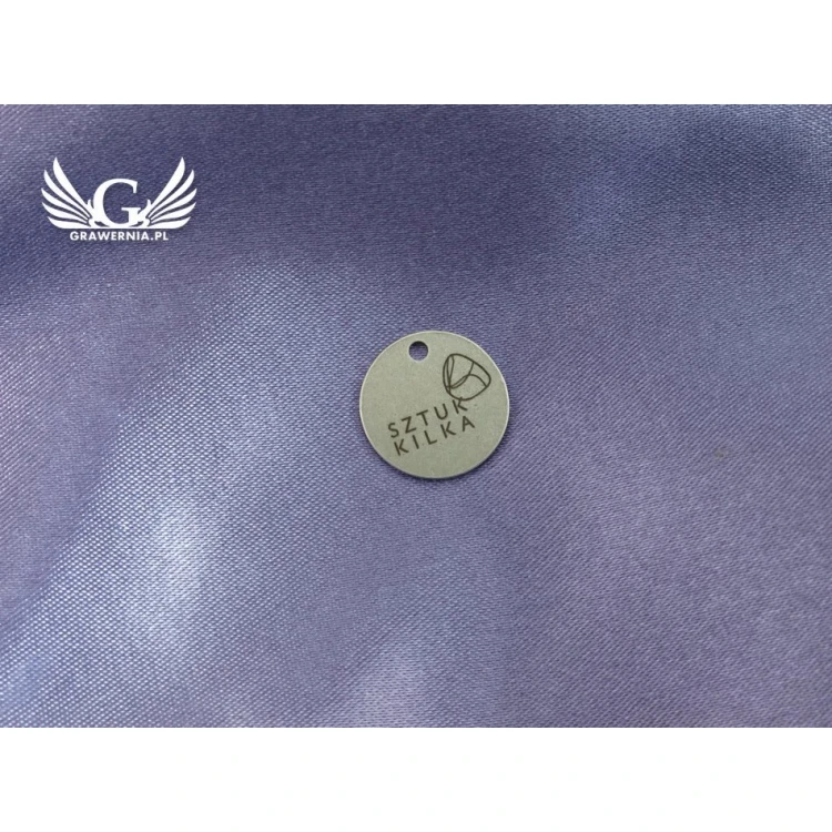 Steel Round Clothing Tags - ME4