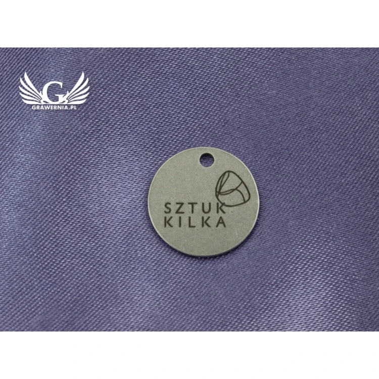 Steel Round Clothing Tags - ME4