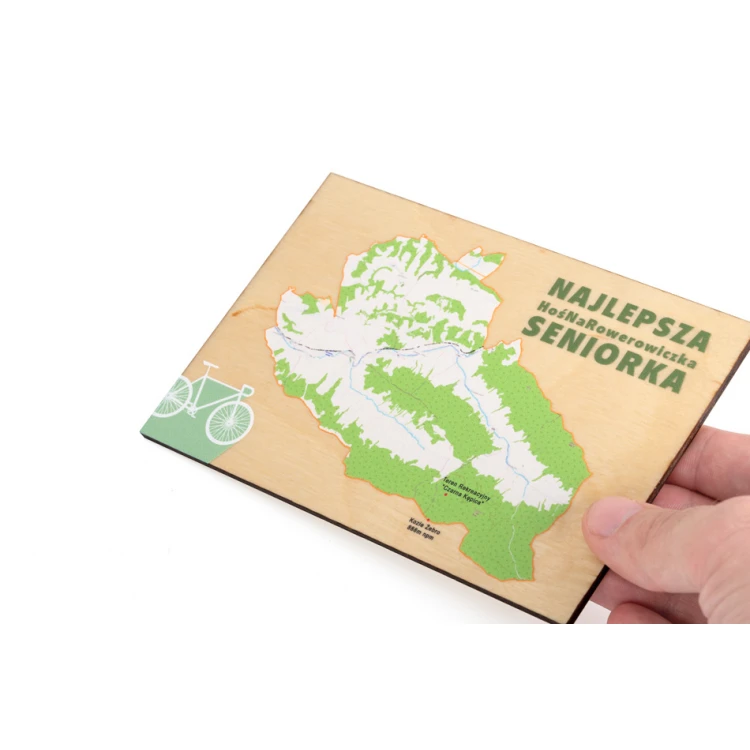 Mini Deskal - Wooden Plaque with UV Print - Dimensions: 150x100mm - TAB384