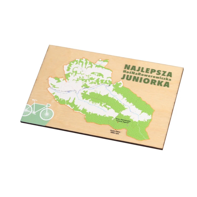 Mini Deskal - Wooden Plaque with UV Print - Dimensions: 150x100mm - TAB384